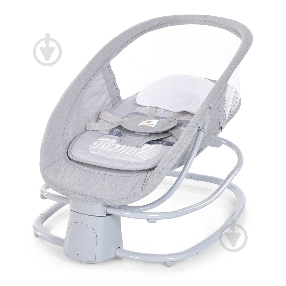 Укачивающий центр Mastela 2 в 1 светло-серый 8113 - фото 4 Укачивающий центр Mastela 2 в 1 светло-серый 8113 - фото 4