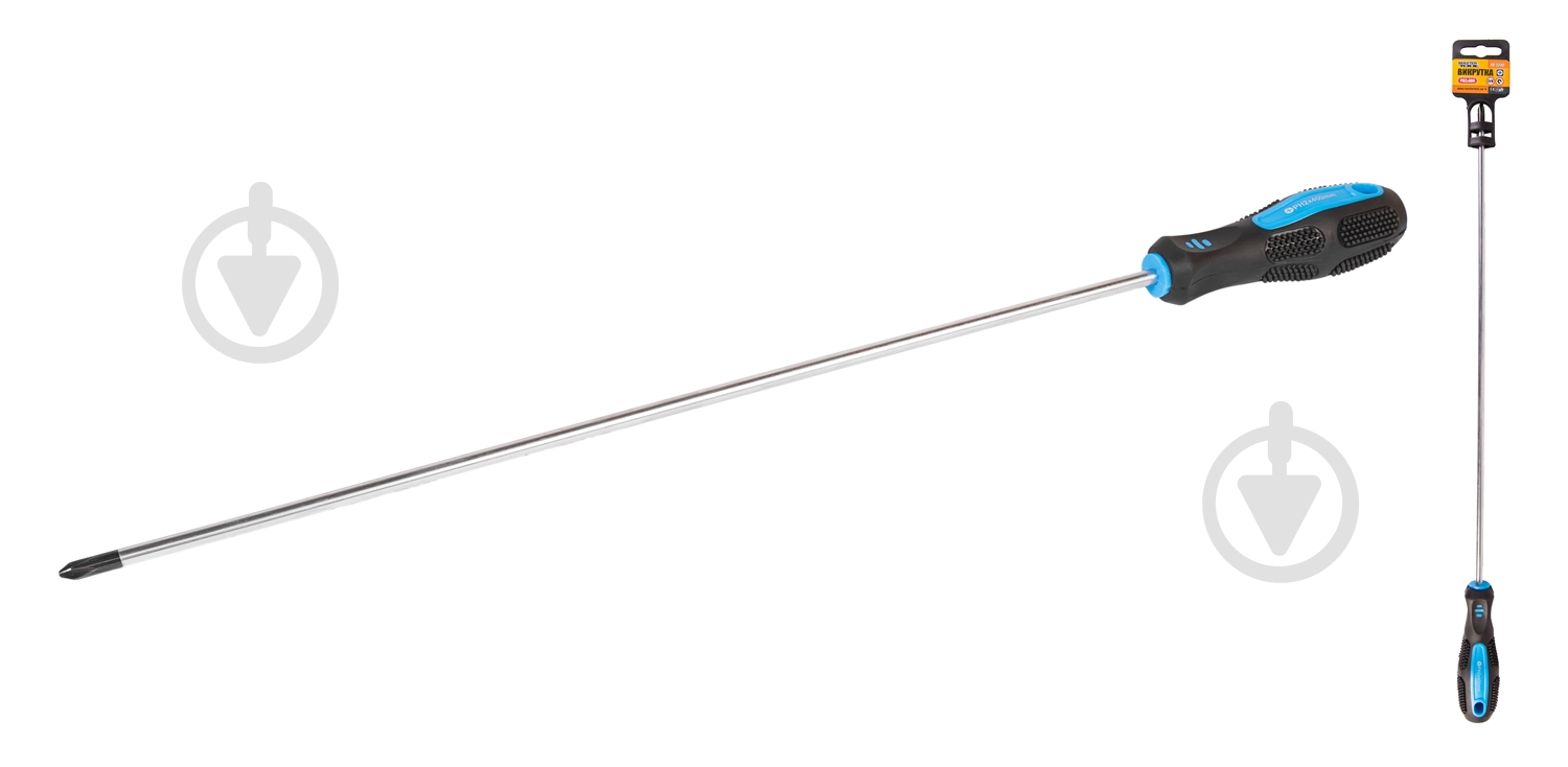 Отвертка MasterTool крестовая РН2x400 мм 48-5240 - фото 2 Отвертка MasterTool крестовая РН2x400 мм 48-5240 - фото 2
