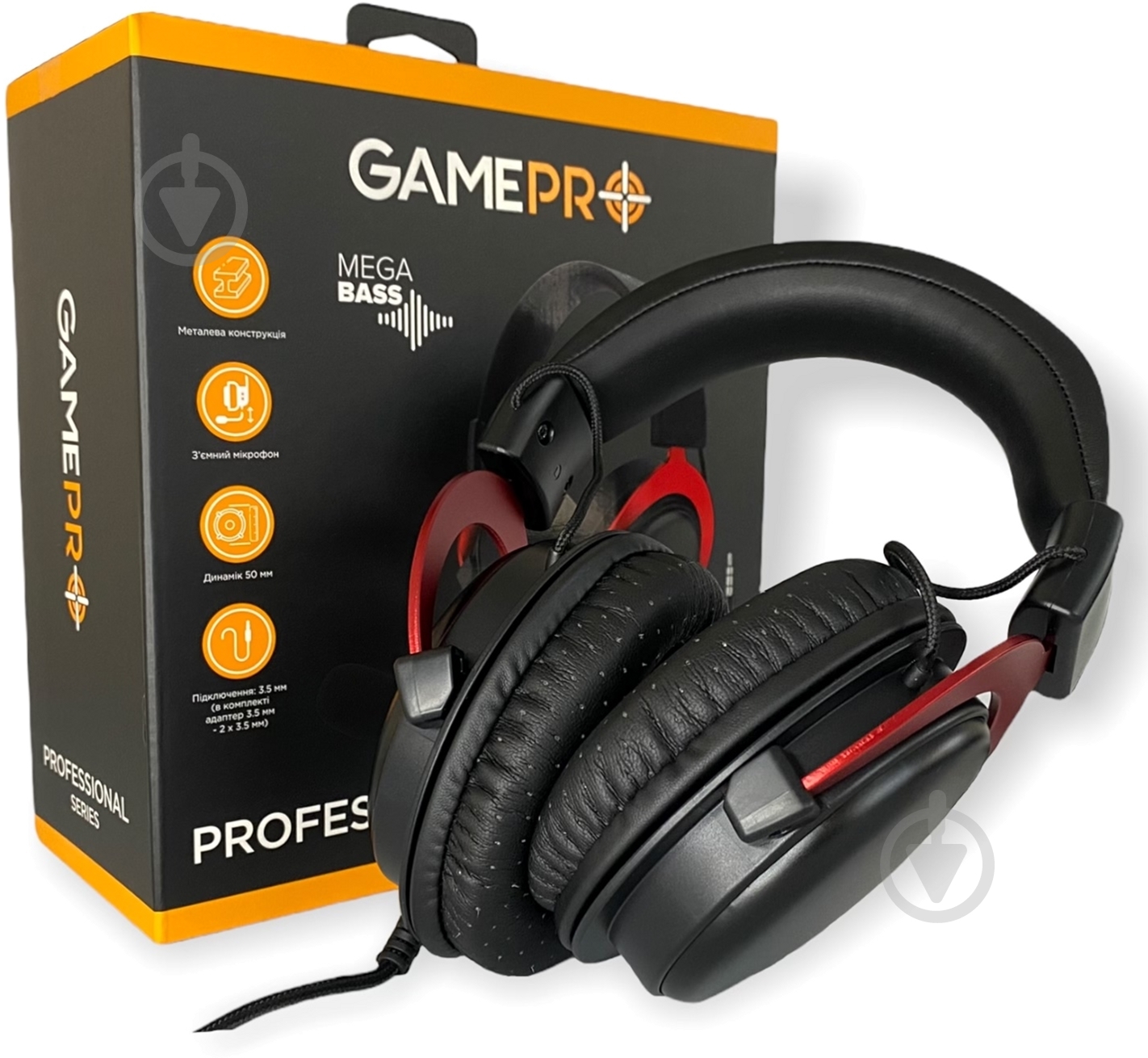 Гарнитура GamePro red (HS1240) - фото 10