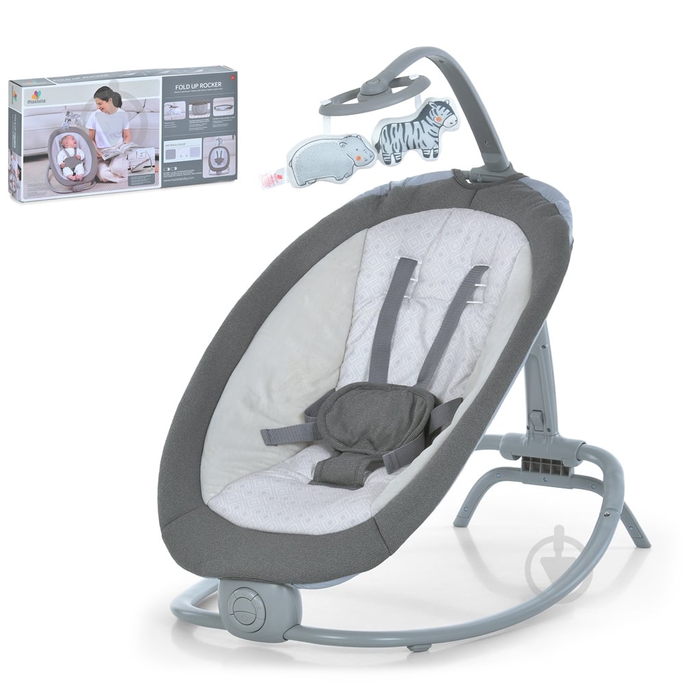 Укачивающий центр Mastela серый 6601 - фото 1 Укачивающий центр Mastela серый 6601 - фото 1