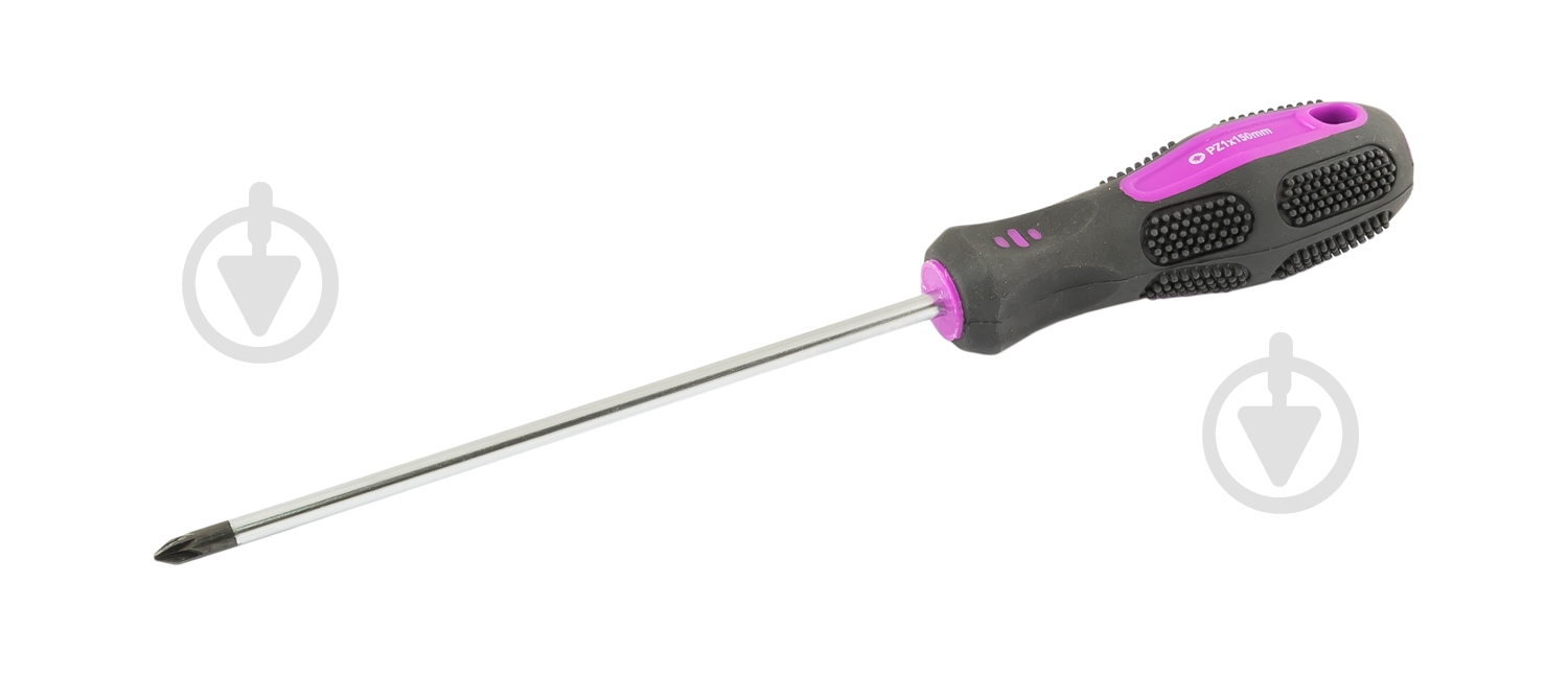 Отвертка MasterTool крестовая РZ1x150 мм 48-5715 - фото 1 Отвертка MasterTool крестовая РZ1x150 мм 48-5715 - фото 1