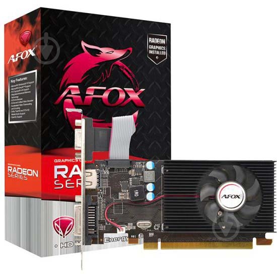 Відеокарта AFOX Radeon R5 220 1GB GDDR3 64bit (AFR5220-1024D3L5-V2) - фото 3 Відеокарта AFOX Radeon R5 220 1GB GDDR3 64bit (AFR5220-1024D3L5-V2) - фото 3