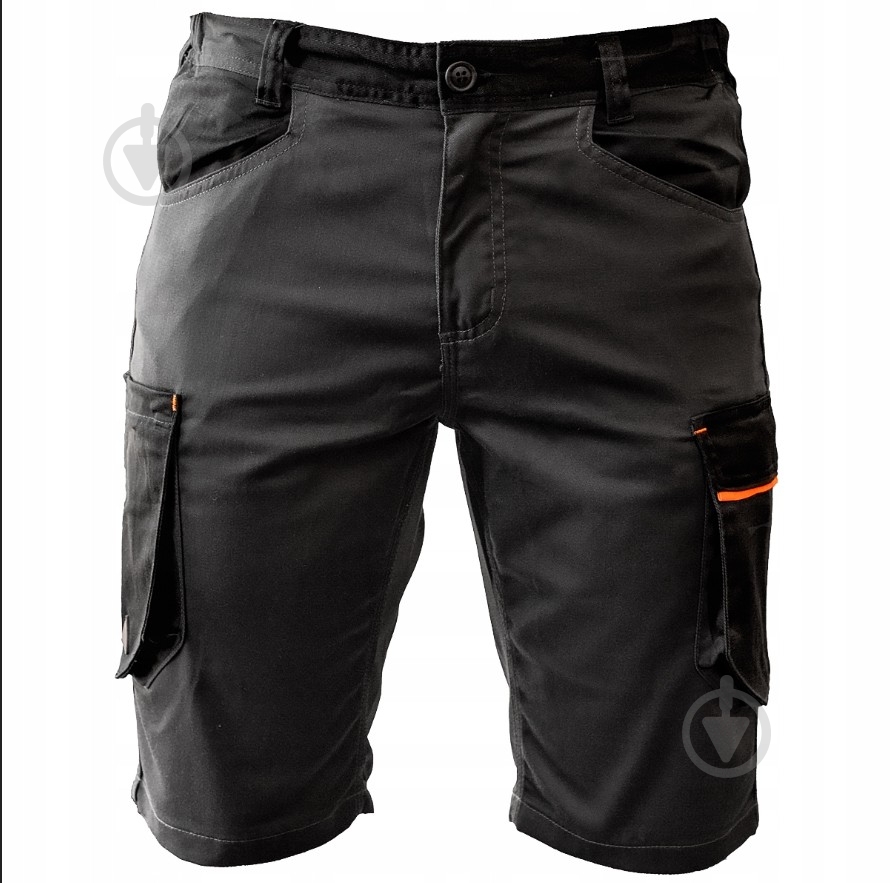 Шорты удлиненные рабочие Delta Plus М2 р. XL M2BE3GOXG серый с оранжевым - фото 1 Шорты удлиненные рабочие Delta Plus М2 р. XL M2BE3GOXG серый с оранжевым - фото 1