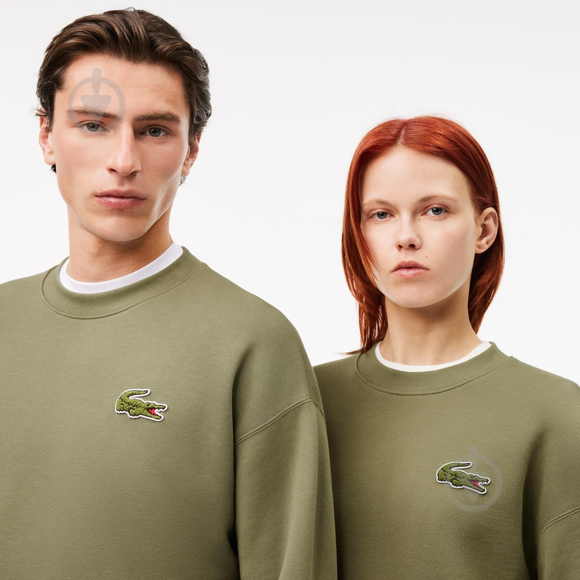 Джемпер Lacoste Sweatshirt SH2741-BMY р.M хаки - фото 5