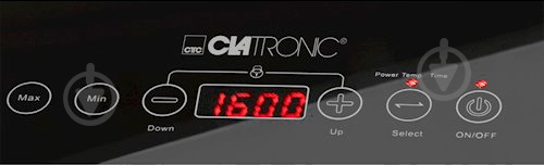 Плита индукционная настольная Clatronic EKI 3569 black - фото 2