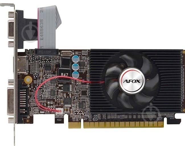 Відеокарта AFOX GeForce GT 610 1GB GDDR3 64bit (AF610-1024D3L7-V6) - фото 3 Відеокарта AFOX GeForce GT 610 1GB GDDR3 64bit (AF610-1024D3L7-V6) - фото 3