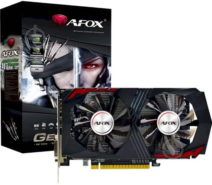 Відеокарта AFOX GeForce GTX 1050 Ti 4GB GDDR5 128bit (AF1050TI-4096D5H2-V6) - фото 1