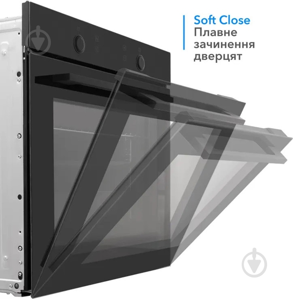 Комплект вбудовуваної техніки Eleyus духова шафа WANDA 6009 BL STL + варильна поверхня газова MAGENTA 60 BL CF - фото 40 Комплект вбудовуваної техніки Eleyus духова шафа WANDA 6009 BL STL + варильна поверхня газова MAGENTA 60 BL CF - фото 40