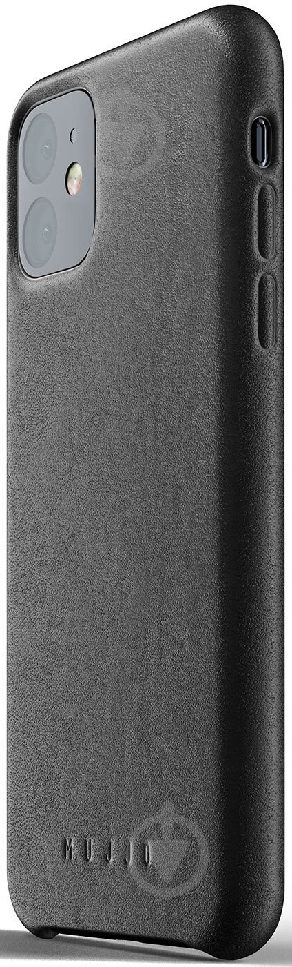 Накладка на корпус MUJJO Full Leather для Apple iPhone 11 black - фото 3