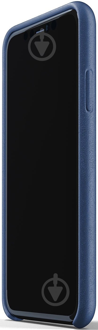 Накладка на корпус MUJJO Full Leather для Apple iPhone 11 monaco blue - фото 5