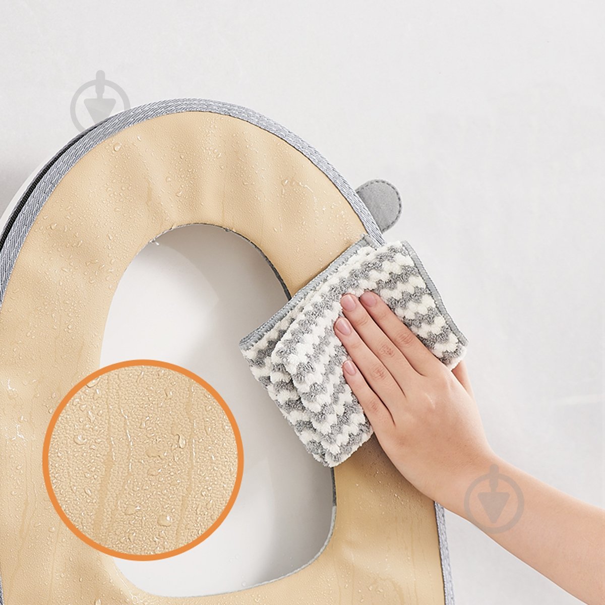 Накладка на унитаз MVM BA-31 Gray - фото 8