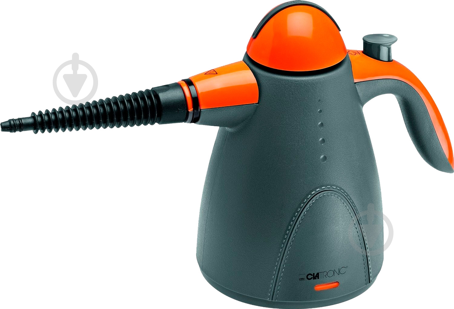 Пароочиститель Clatronic DR 3535 anthracite-orange - фото 1