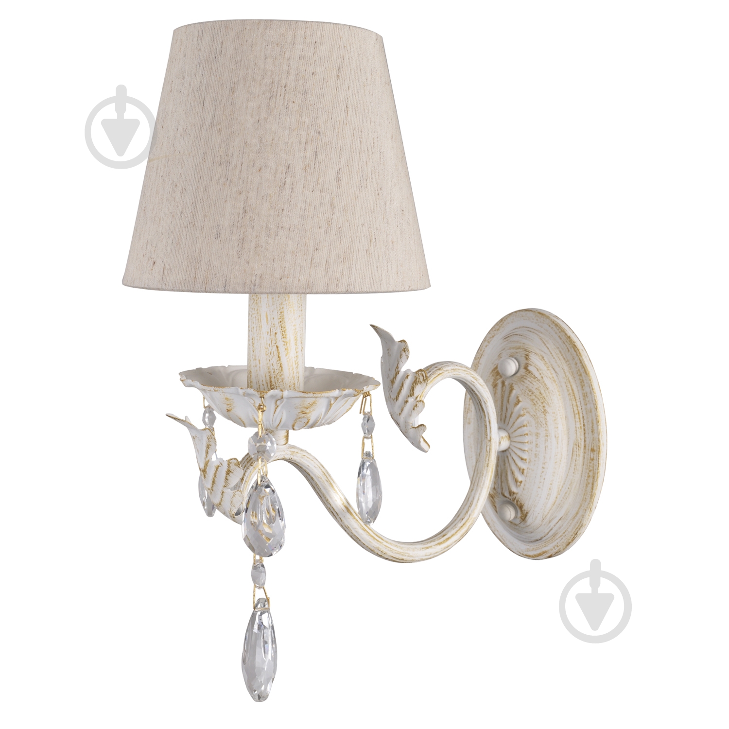 Бра Victoria Lighting 1x40 Вт E14 бежевый Selita/AP1 - фото 1