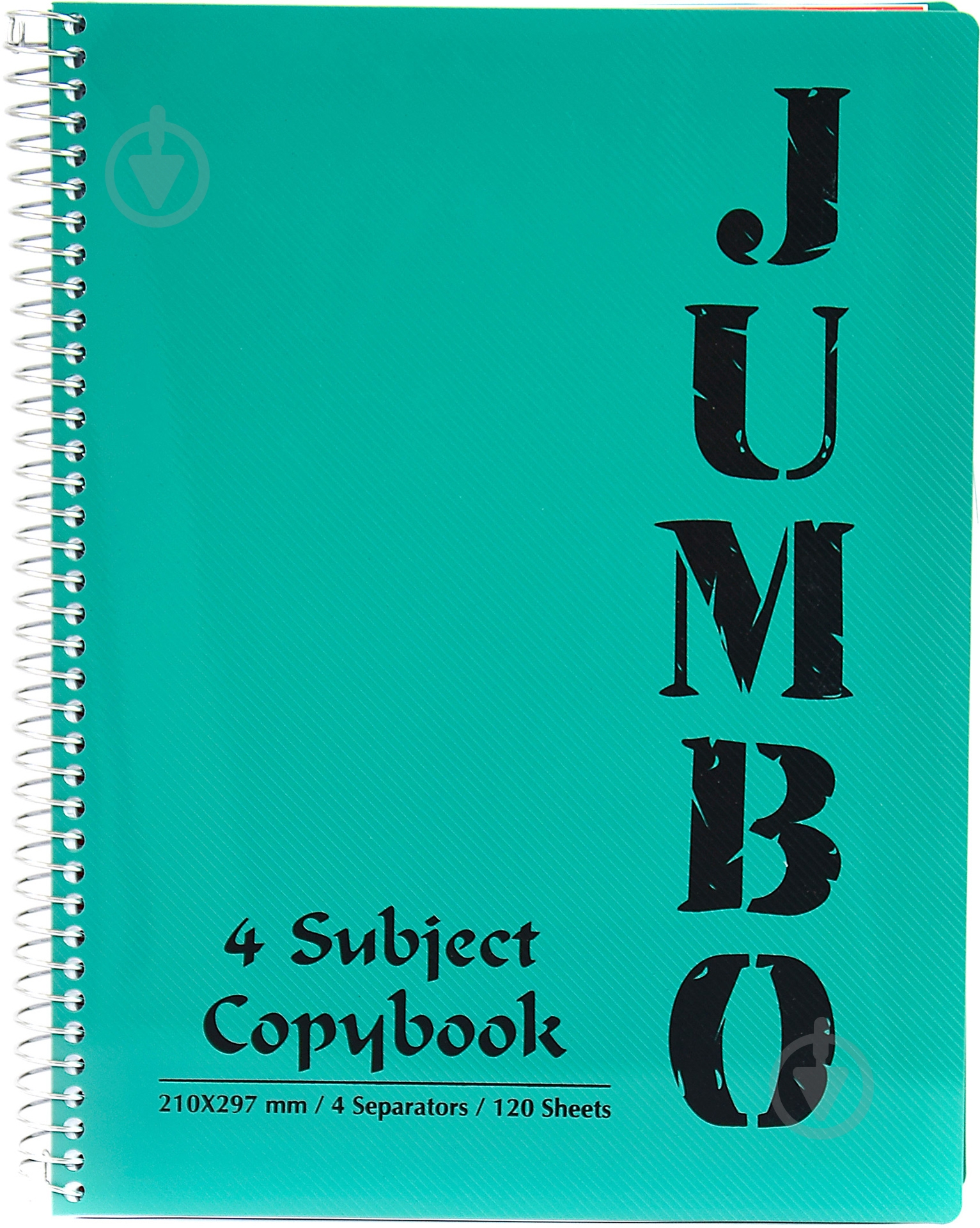 Блокнот Jumbo A4 90 листов темно-зеленый с рисунком Mintra - фото 1 Блокнот Jumbo A4 90 листов темно-зеленый с рисунком Mintra - фото 1