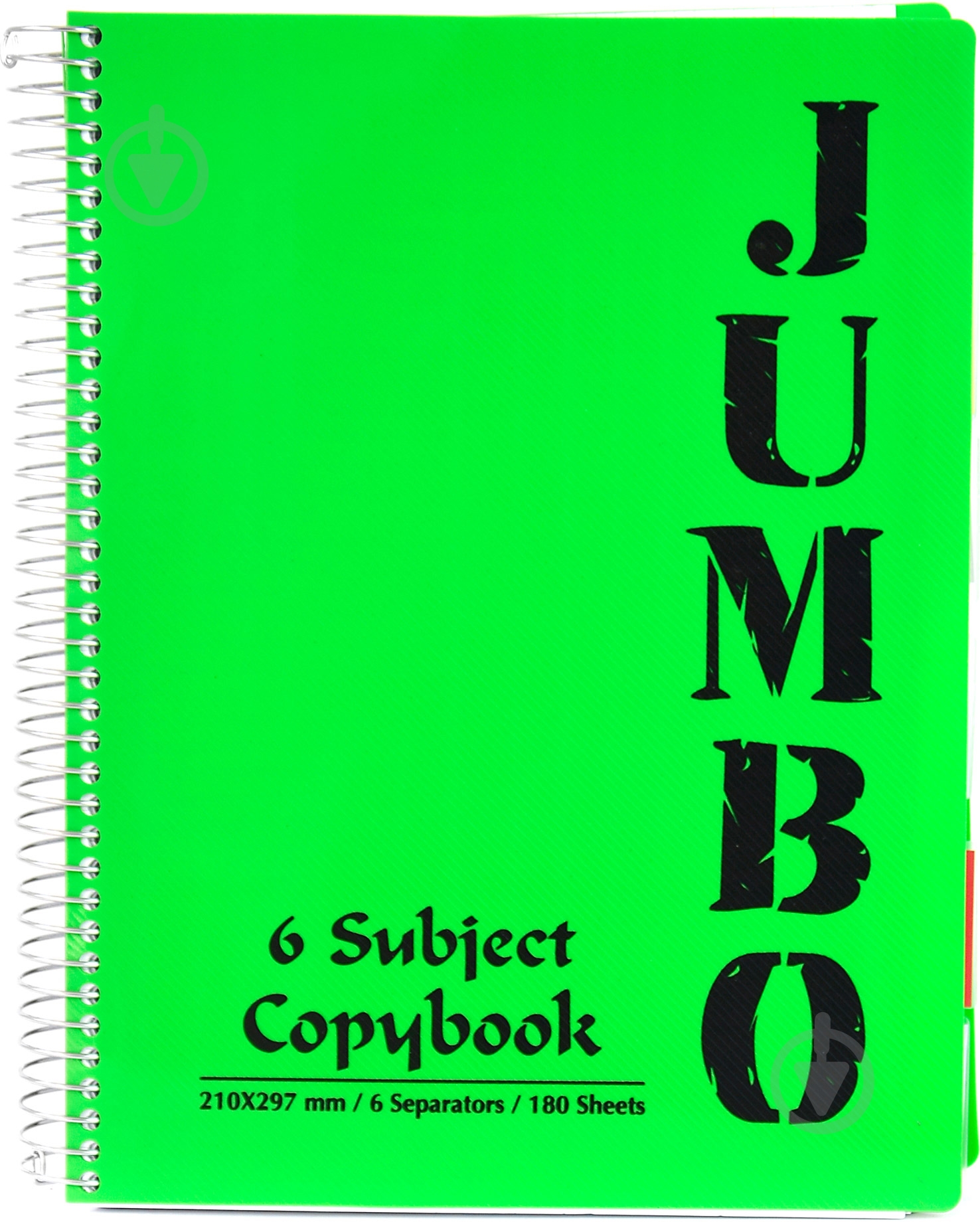 Блокнот Jumbo A4 120 листов зеленый с рисунком Mintra - фото 1 Блокнот Jumbo A4 120 листов зеленый с рисунком Mintra - фото 1