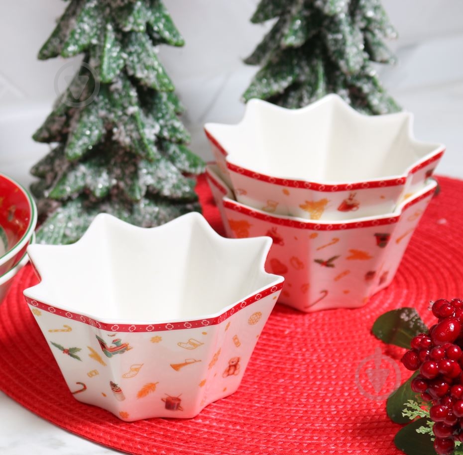 Салатник Lefard Christmas Delight 13 см 985-121 - фото 3