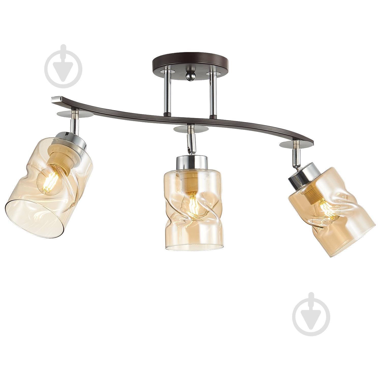 Люстра Victoria Lighting 3x60 Вт E27 венге Luka/PL3 - фото 1 Люстра Victoria Lighting 3x60 Вт E27 венге Luka/PL3 - фото 1