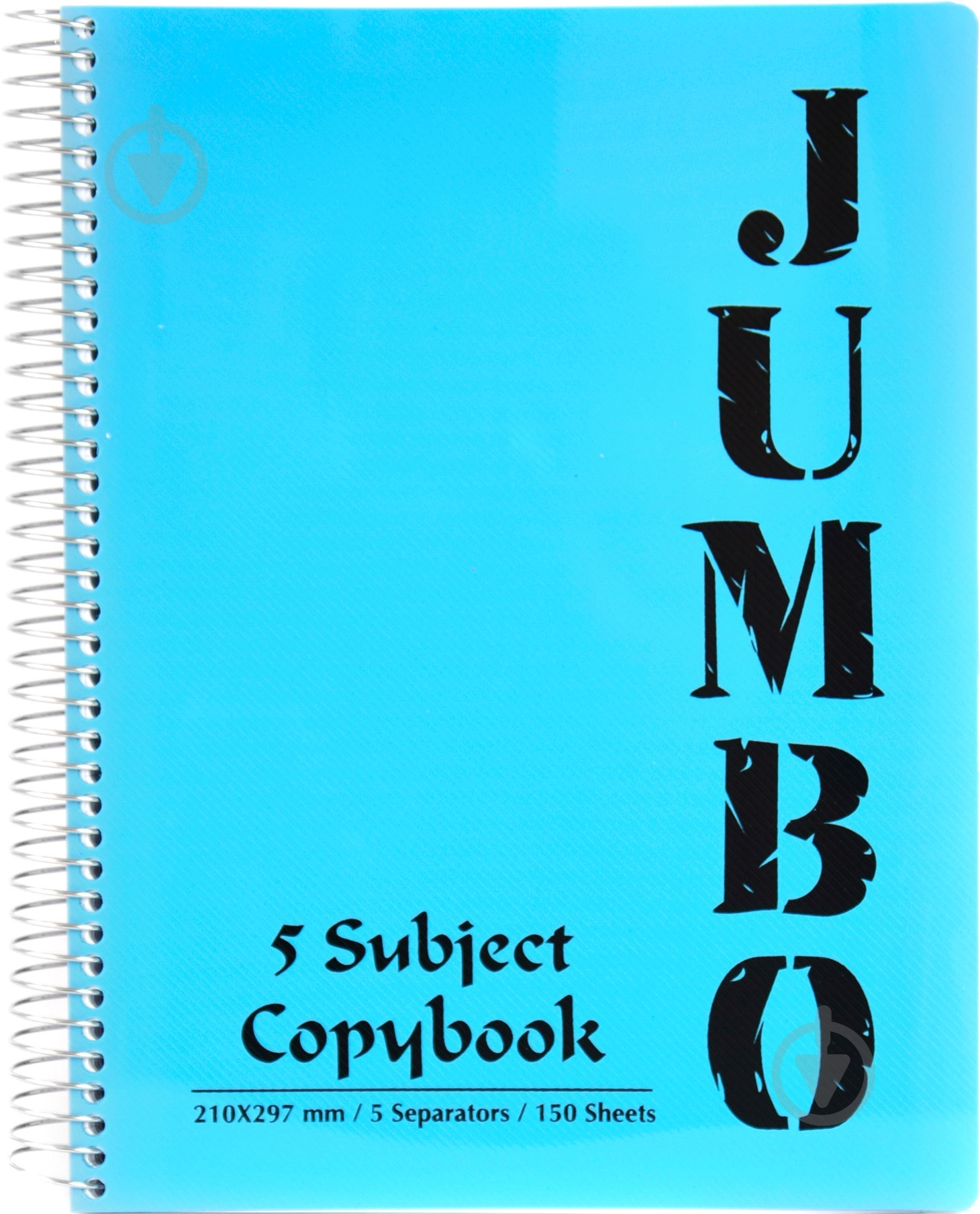 Блокнот Mini Jumbo A5 150 листов голубой с рисунком Mintra - фото 1