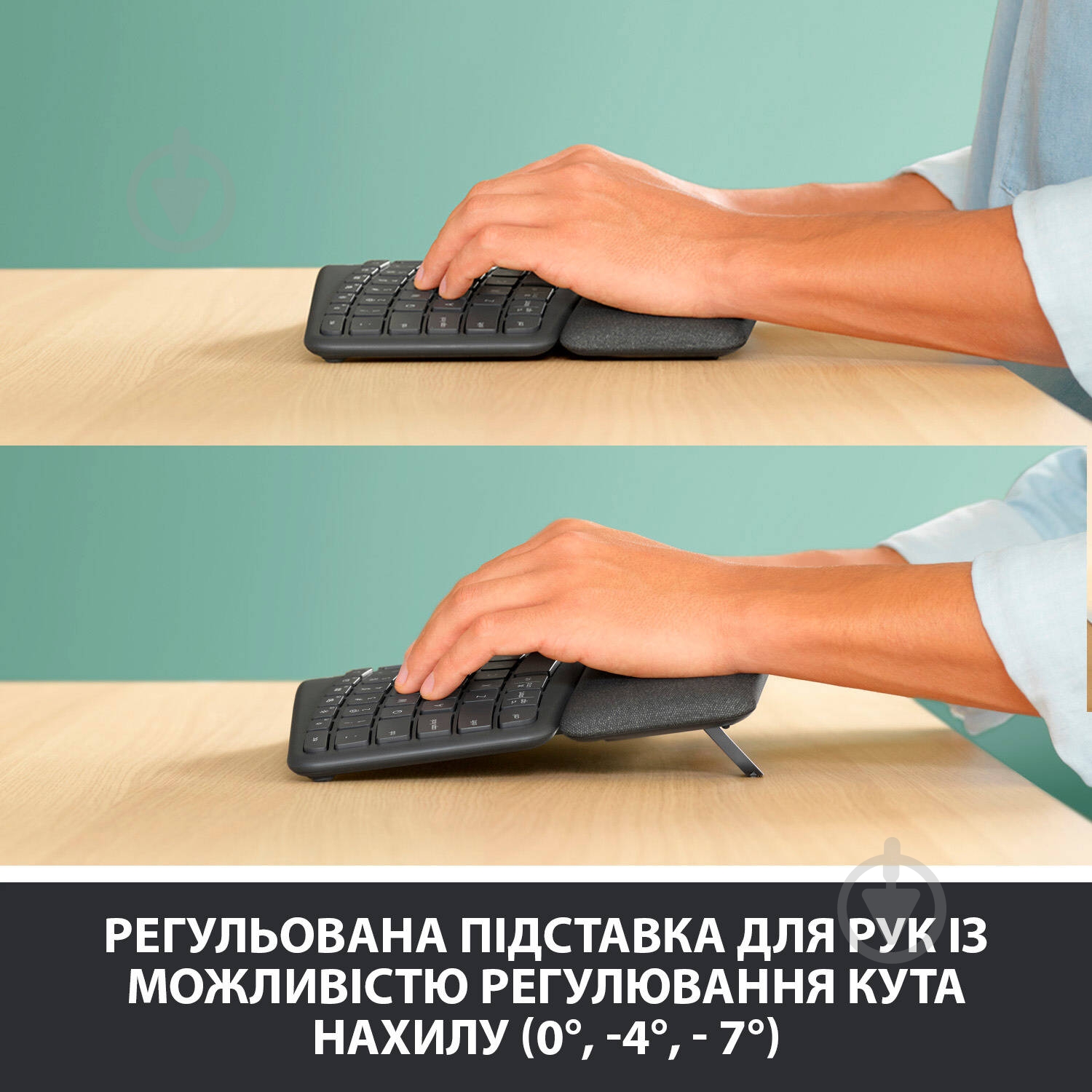 Клавиатура Logitech Ergo K860 USB (920-010110) black - фото 7