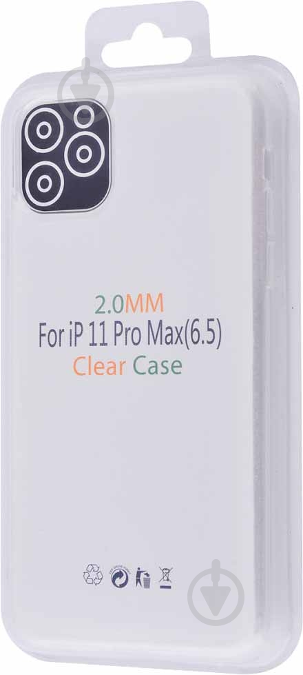 Чехол Silicone Clear Case 2.0 mm (TPU) для Apple iPhone 11 Pro - фото 2 Чехол Silicone Clear Case 2.0 mm (TPU) для Apple iPhone 11 Pro - фото 2