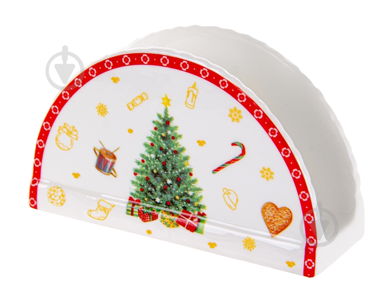 Салфетница Lefard Christmas Delight 12 см 985-133 - фото 1
