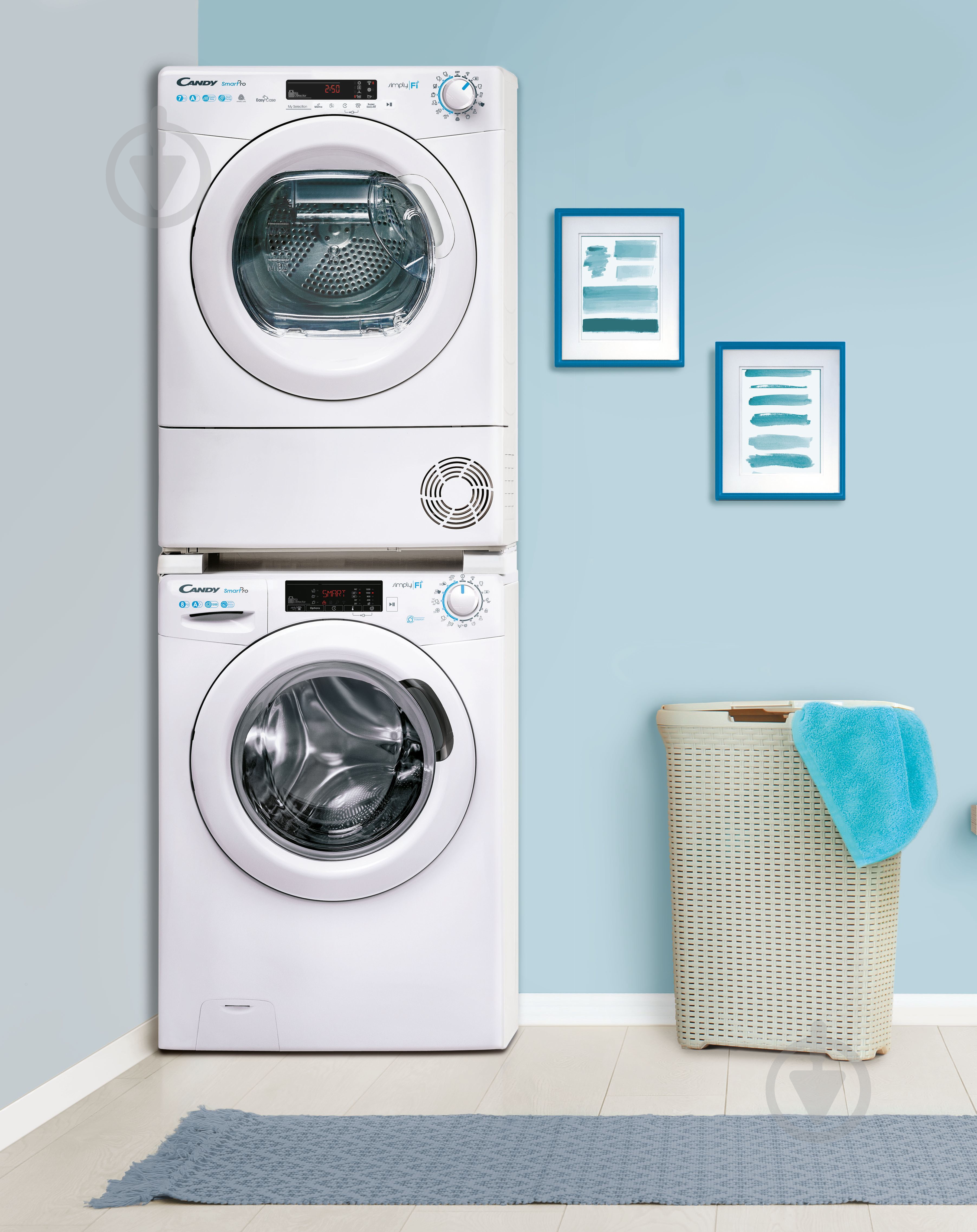 Сушильная машина Candy CSO4 H7A1DE-S - фото 4 Сушильная машина Candy CSO4 H7A1DE-S - фото 4