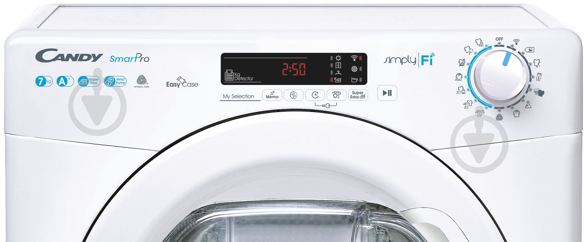 Сушильная машина Candy CSO4 H7A1DE-S - фото 6 Сушильная машина Candy CSO4 H7A1DE-S - фото 6