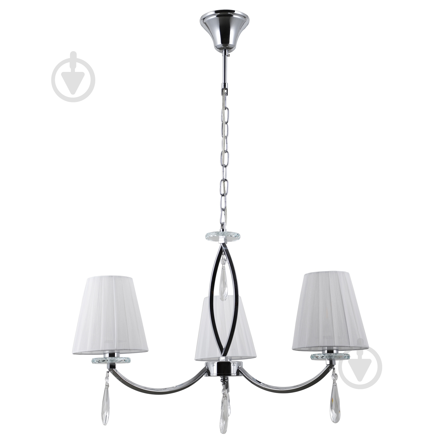 Люстра Victoria Lighting 3x40 Вт E14 хром Chanel/SP3 - фото 1