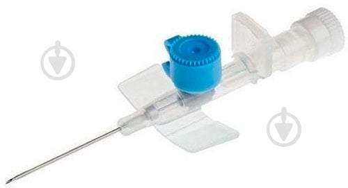 Chiraflex канюля інтравенозна розмір 22G 0,9х25 мм голубий 1 шт./уп. - фото 1