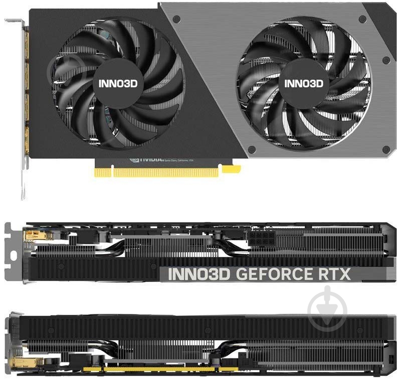 Відеокарта Inno3D GeForce RTX 4070 12GB GDDR6X 192bit (N40702-126X-185252N) - фото 5 Відеокарта Inno3D GeForce RTX 4070 12GB GDDR6X 192bit (N40702-126X-185252N) - фото 5