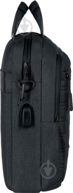 Сумка для ноутбука 2E CrossSquares 16" black (2E-CBN9198BK) - фото 5 Сумка для ноутбука 2E CrossSquares 16" black (2E-CBN9198BK) - фото 5