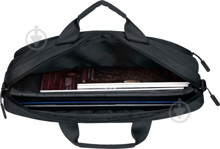Сумка для ноутбука 2E CrossSquares 16" black (2E-CBN9198BK) - фото 6 Сумка для ноутбука 2E CrossSquares 16" black (2E-CBN9198BK) - фото 6