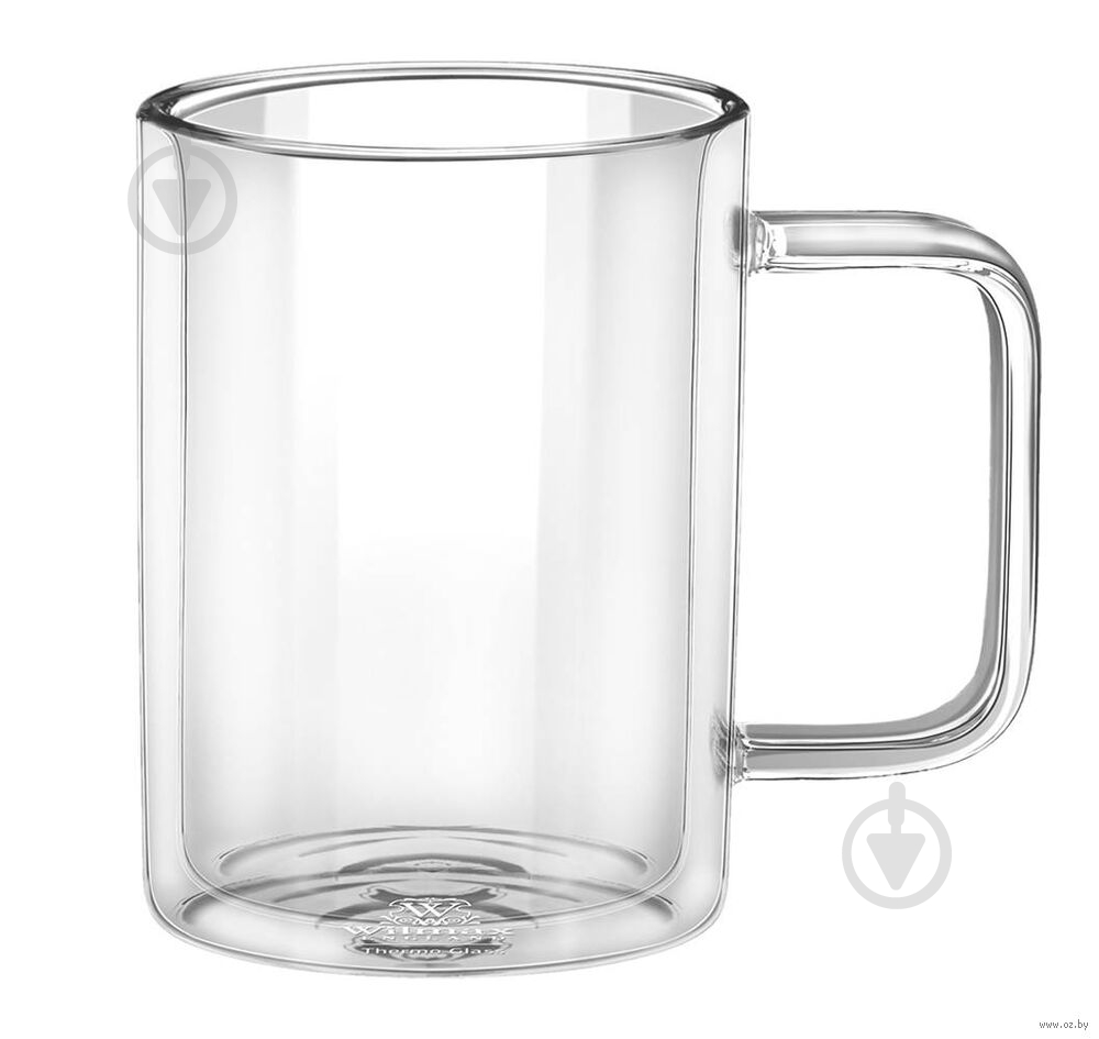 Кухоль Wilmax циліндричний Thermo з подвійним дном WL-888719 / A - фото 1