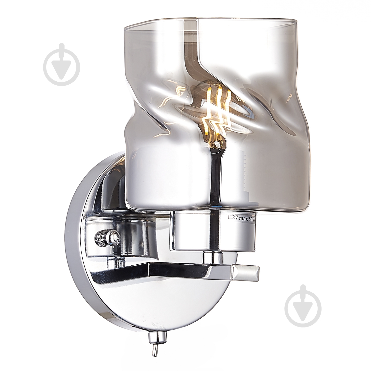 Бра Victoria Lighting 1x60 Вт E27 хром Smith/AP1 - фото 1