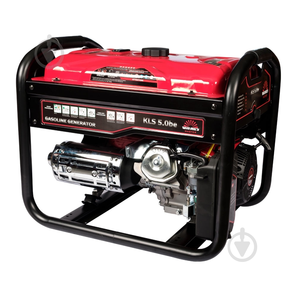 Генератор бензиновий Vitals KLS 5.0be 5 кВт / 5,5 кВт 230 В 88868N - фото 5