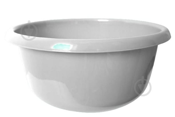 Миска ММ-Пласт белая 5 л - фото 1