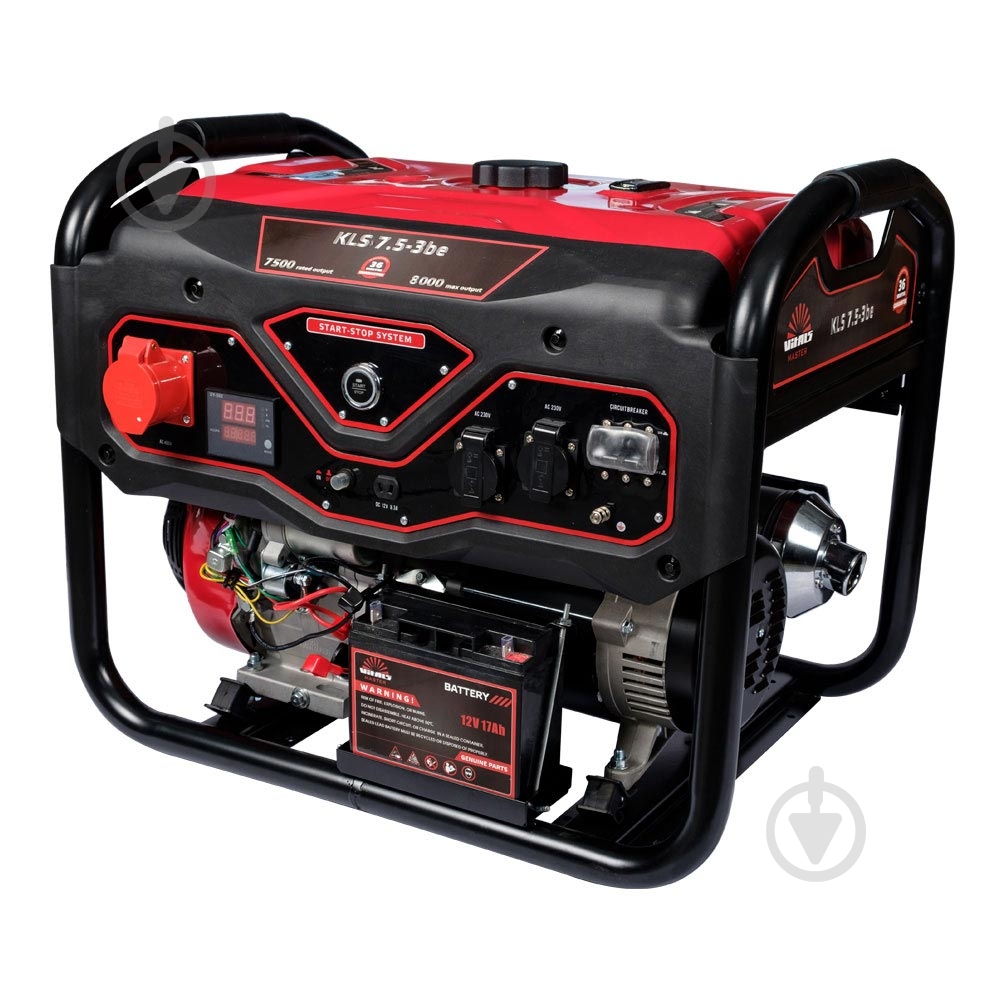 Генератор Vitals KLS 7.5-3be 7,5 кВт / 8 кВт 380 В 88871N - фото 2