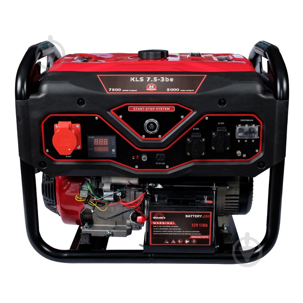 Генератор Vitals KLS 7.5-3be 7,5 кВт / 8 кВт 380 В 88871N - фото 1