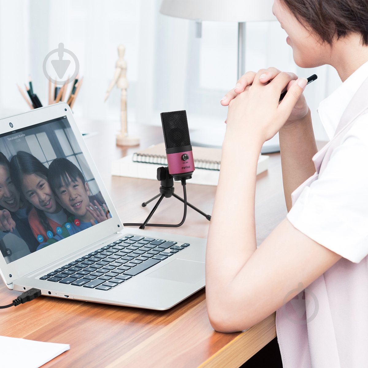 Микрофон FIFINE K669 Rose - фото 5
