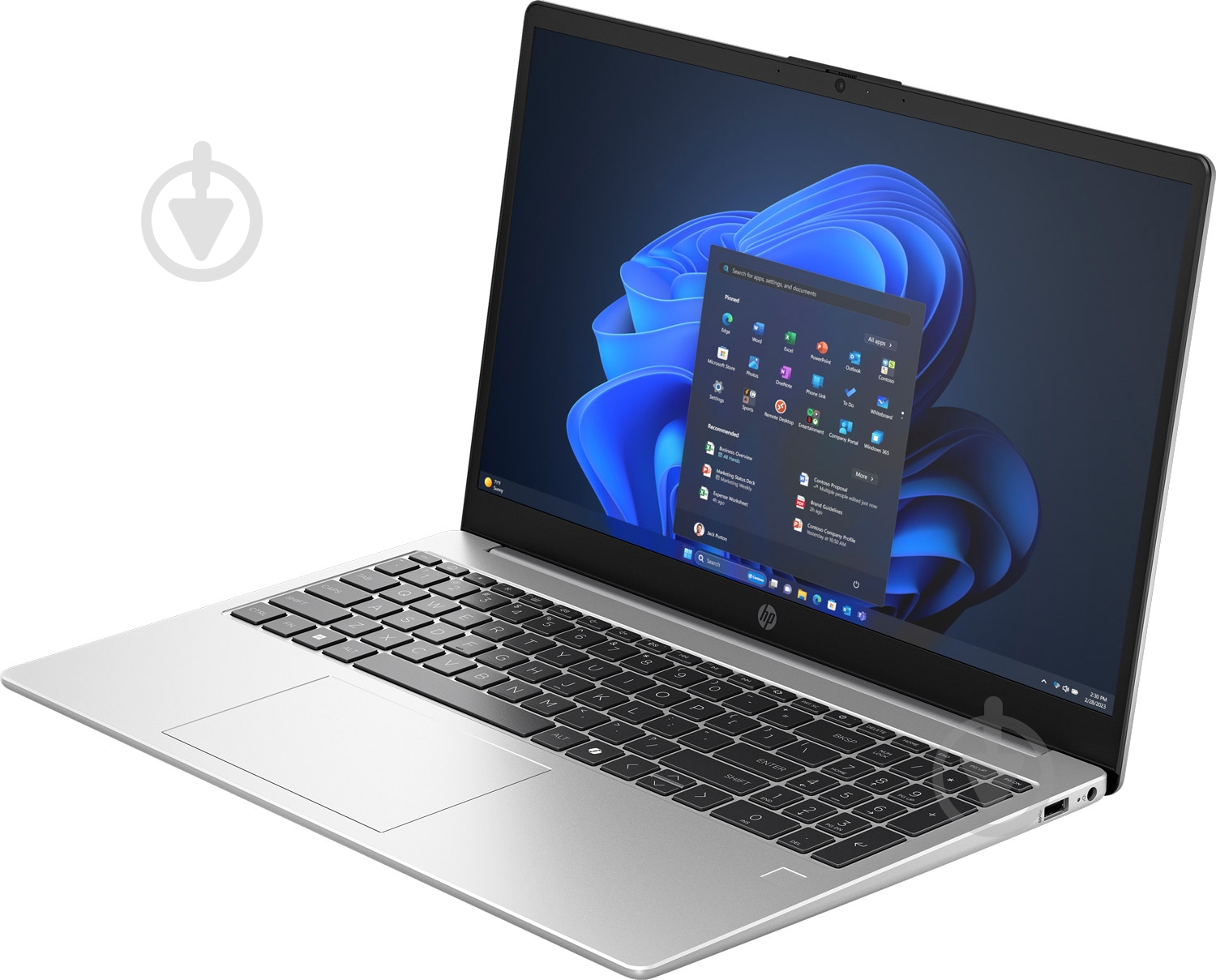 Ноутбук HP 255R G10 15,6" (B9YP5ET) turbo silver - фото 3