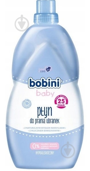 Рідина для машинного та ручного прання Bobini 2 л - фото 1