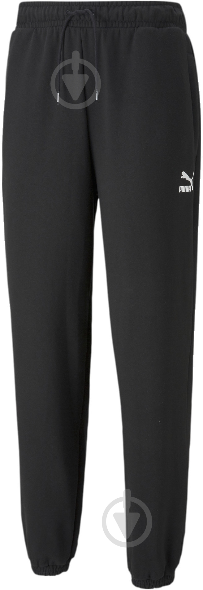 Брюки Puma Classics Oversized Sweatpant 53213901 р. S черный - фото 1