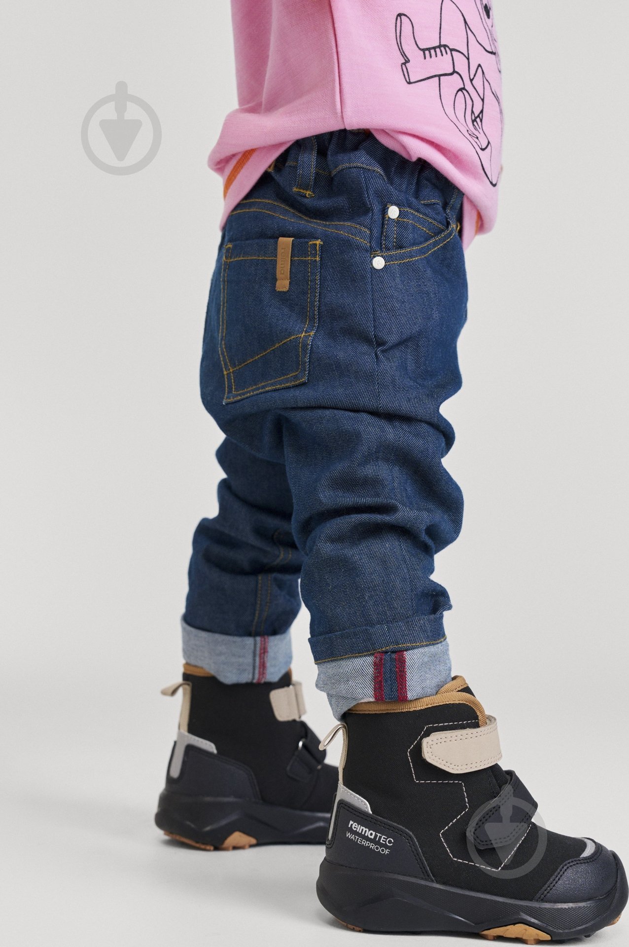 Ботинки детские Reima Reimatec Talviuni 5400165A-9990 р.28 черный - фото 1