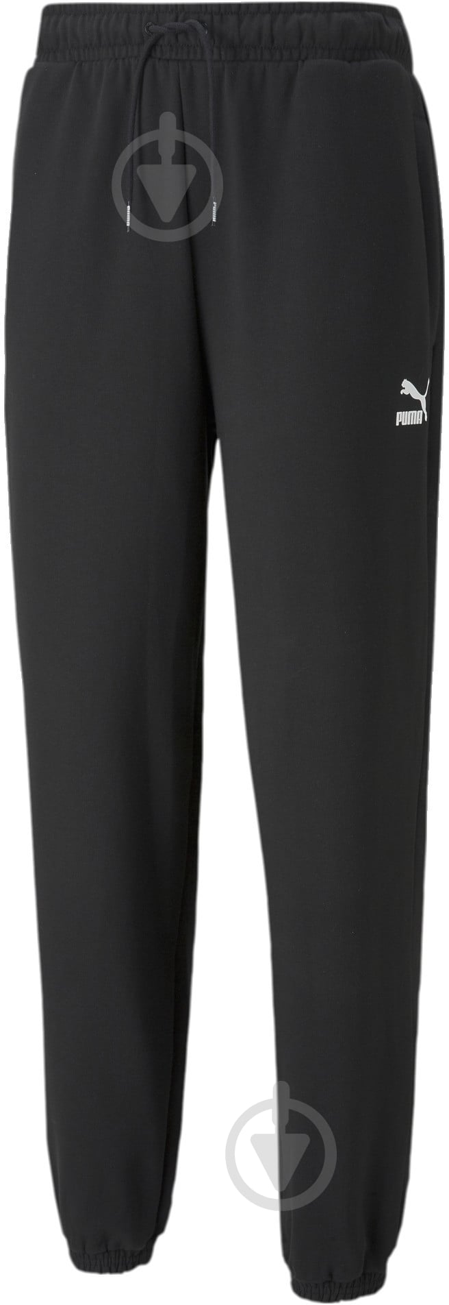 Брюки Puma Classics Oversized Sweatpant 53213901 р. M черный - фото 1