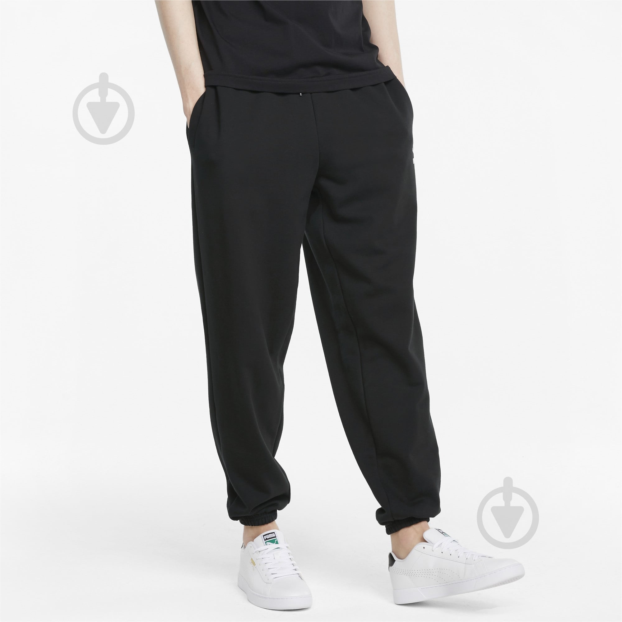 Брюки Puma Classics Oversized Sweatpant 53213901 р. M черный - фото 3
