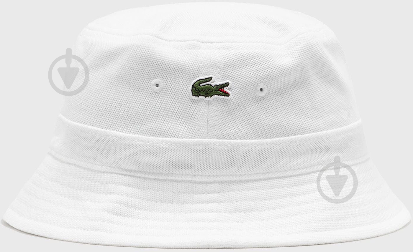 Панама Lacoste RK2056-001 M белый - фото 1 Панама Lacoste RK2056-001 M белый - фото 1