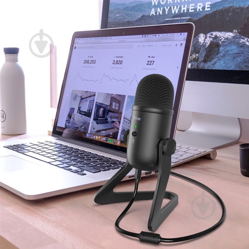 Микрофон FIFINE K678 Black - фото 6