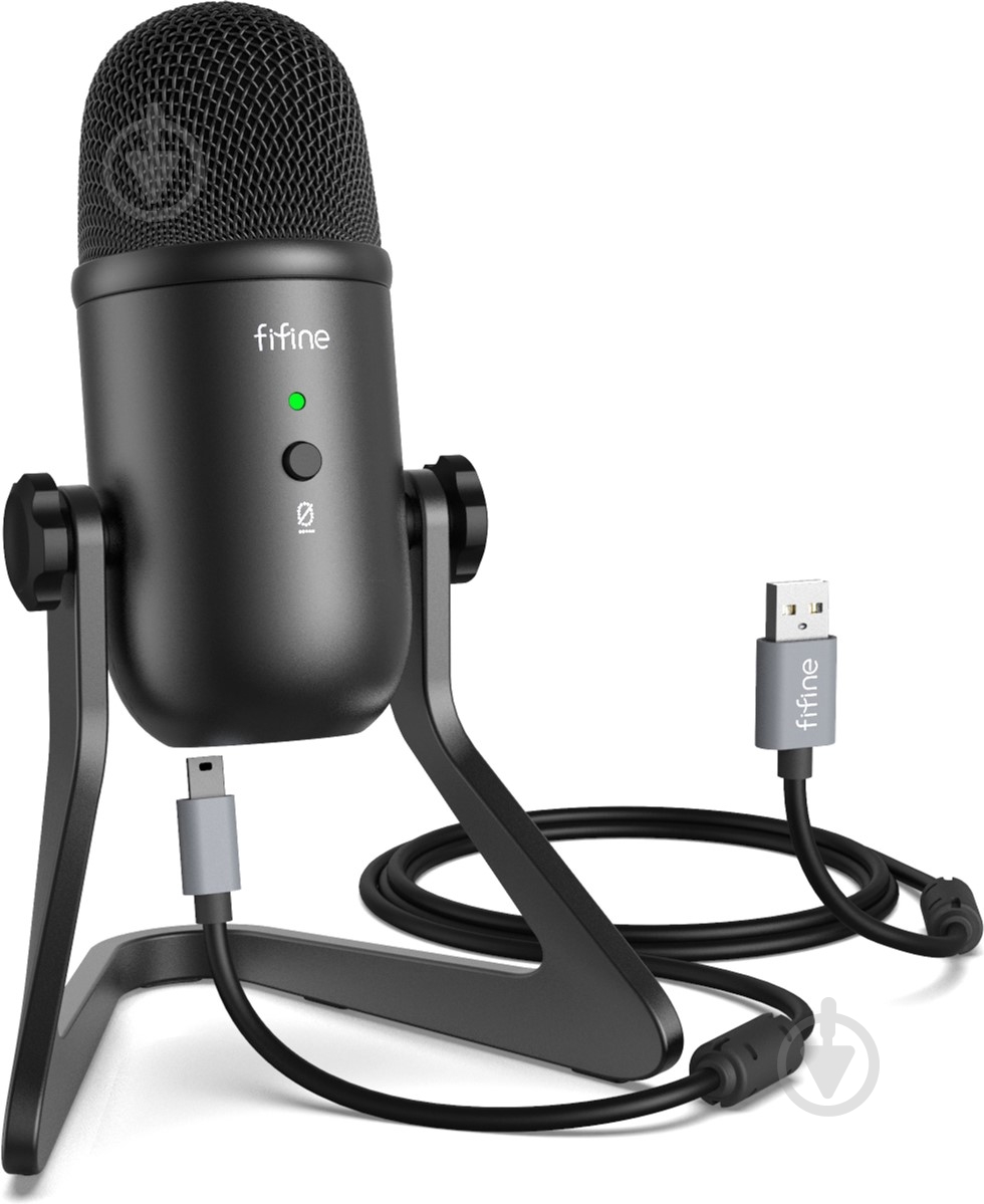 Микрофон FIFINE K678 Black - фото 1