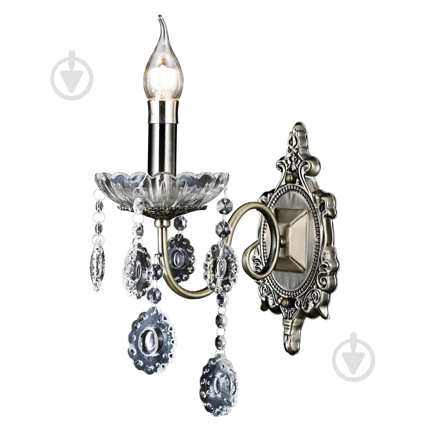 Бра Victoria Lighting 1x40 Вт E14 бронзовый Candice/AP1 - фото 1