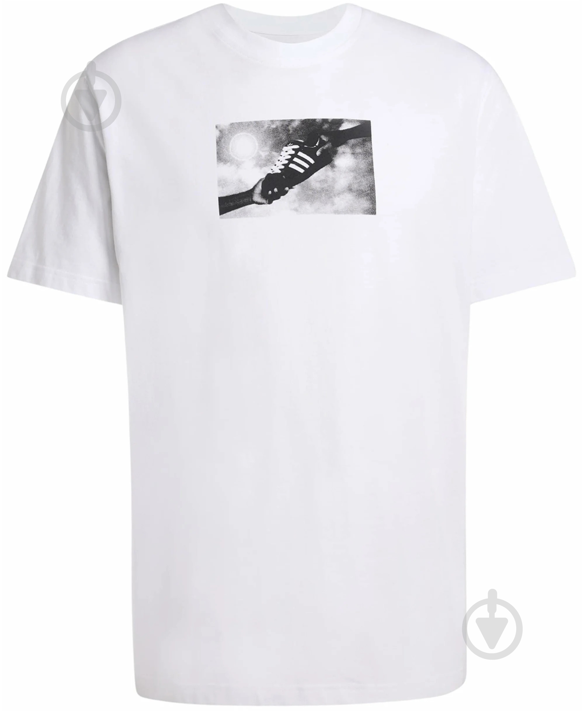 Футболка Adidas GFX TEE KR4700 р.152 белый - фото 1